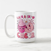 応援を飲む:クリスマスコーヒーマグ コーヒーマグカップ (左)