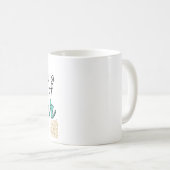 応援を飲む コーヒーマグカップ (正面右)