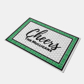 応援アイリッシュファミリー ドアマット (アングル)