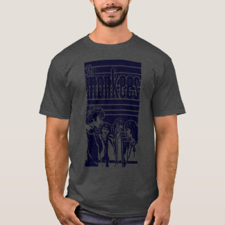 応援アップザネイビーブルーステンシル Tシャツ