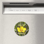 応援アップバターカップ磁石 マグネット (インサイチュ (食洗機))