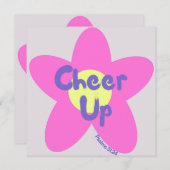 応援アップ勇気付けられるキリスト教の哀悼カード シーズンカード (正面/裏面)