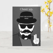 応援アップ! カード (黄色い花)