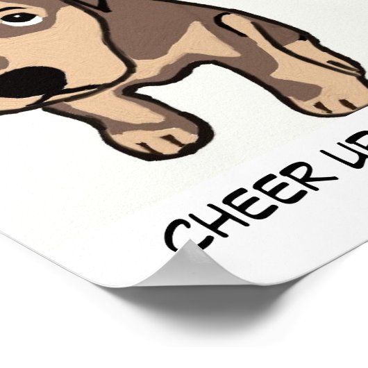 応援アップ！ ポスター (角)