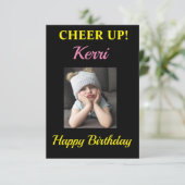 応援アップ!不機嫌おもしろいな少女誕生日スマイルシャイン (スタンド正面)