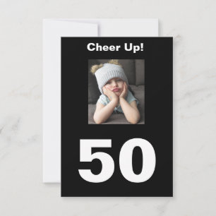 応援アップ!50誕生日おもしろい不機嫌な女の子