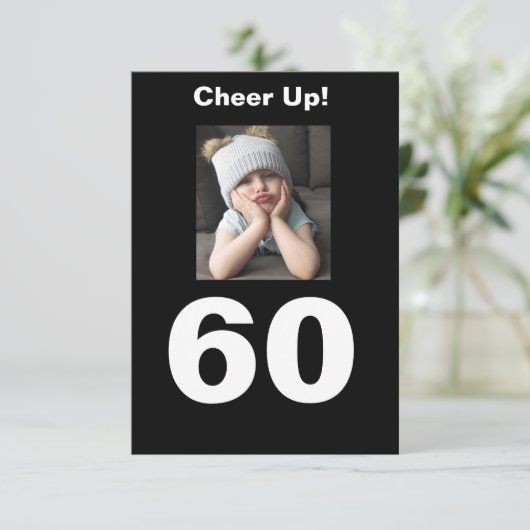 応援アップ！60誕生日おもしろい不機嫌な女の子 (スタンド正面)