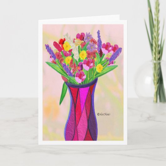 応援アップLeeMarieのクリエイティブデザイン カード (正面)