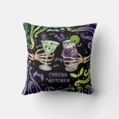応援ウィッチハロウィーンカクテルグラス クッション (裏面)