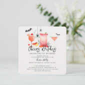 応援ウィッチハロウィーンバチェロレッテ週末 招待状 (スタンド正面)