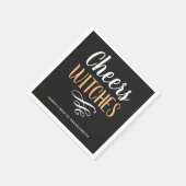 応援ウィッチバチェロレッテハローウィンパーティ スタンダードカクテルナプキン (角)