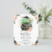 応援ウィッチブライダルシャワー予算招待状 (スタンド正面)