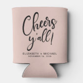 応援エオール赤面ピンク結婚ズ 缶クーラー (裏面)