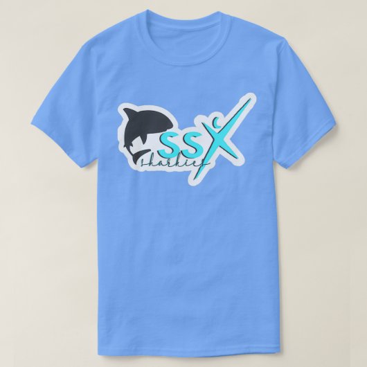応援エクストリームSSXシャーキー Tシャツ (デザイン正面)
