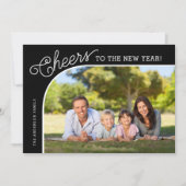 応援エレガント年末年始の写真 シーズンカード (正面)