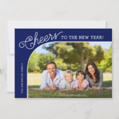 応援エレガント年末年始の写真 シーズンカード (正面)