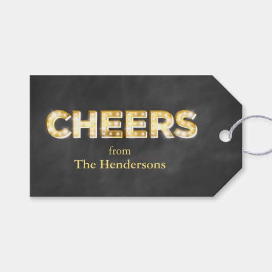 応援オンシャルボードギフトラベル ギフトタグ (正面(横))