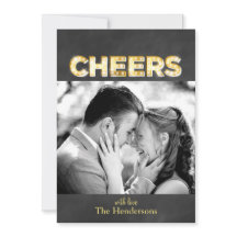 応援オンシャルボードホリデーフォトカードラベル形状