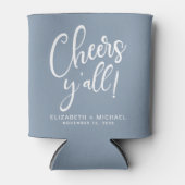 応援オールダスティブルー結婚ズ 缶クーラー (正面)