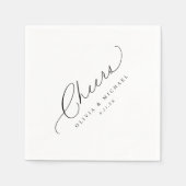 応援カクテルダイアゴ結婚ルバー スタンダードカクテルナプキン (正面)