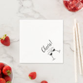 応援カクテルパーティー スタンダードカクテルナプキン (インサイチュ)