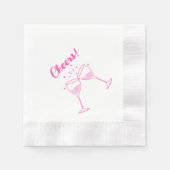 応援カクテルパーティー 縁ありカクテルナプキン (正面)