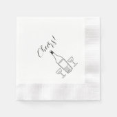 応援カクテルパーティー 縁ありカクテルナプキン (正面)