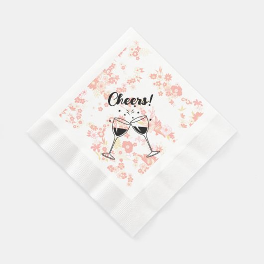 応援カクテルパーティー 縁ありランチョンナプキン (角)