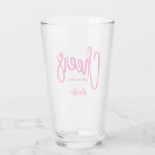 応援ガールズガレンティン タンブラーグラス (裏面)