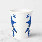 応援ガールブルー#2 紙コップ (右)