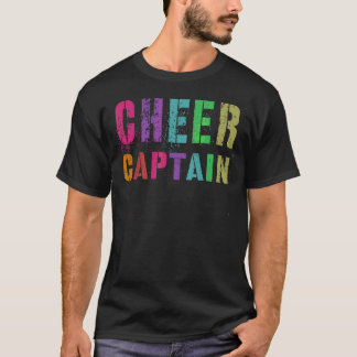 応援キャプテンチアリーティングチームチアリーダー分隊 Tシャツ