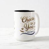 応援グラッド – 2トーンマグ15oz ツートーンマグカップ (正面右)