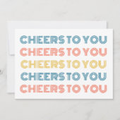 応援グリーティングカード カード (正面)