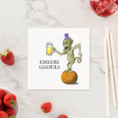応援グールズハローウィンパーティ スタンダードカクテルナプキン (インサイチュ)