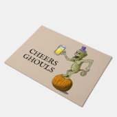 応援グールズハローウィンパーティ ドアマット (アングル)