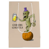 応援グールハロウィーン ミディアムペーパーバッグ (裏面)