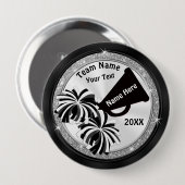 応援コンペティションGoodieバッグアイディアパーソナライズされた、 缶バッジ (正面&裏面)