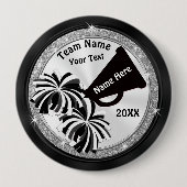 応援コンペティションGoodieバッグアイディアパーソナライズされた、 缶バッジ (正面)