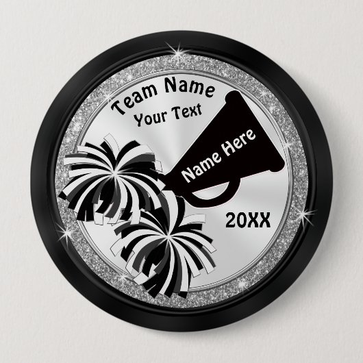 応援コンペティションGoodieバッグアイディアパーソナライズされた、 缶バッジ (正面)