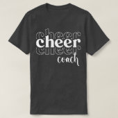 応援コーチチアリーティングチアリーダー Tシャツ (デザイン正面)
