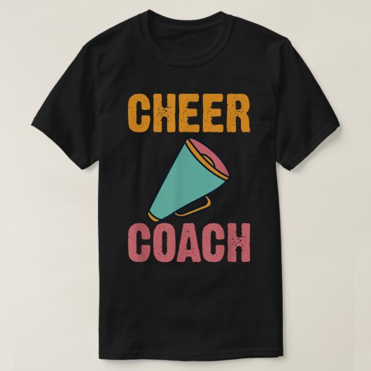 応援コーチチアリーティング Tシャツ (デザイン正面)