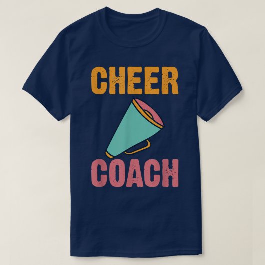 応援コーチチアリーティング Tシャツ (デザイン正面)