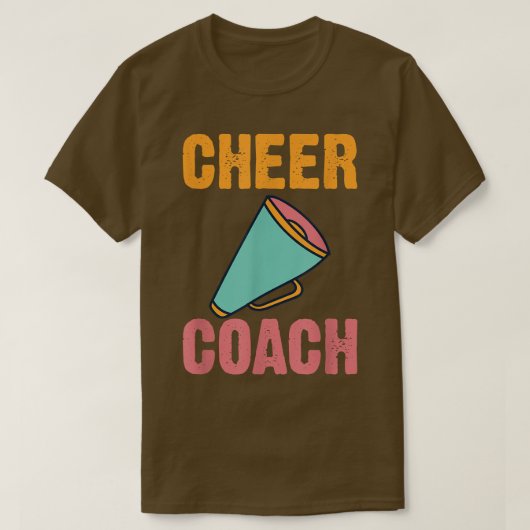 応援コーチチアリーティング Tシャツ (デザイン正面)