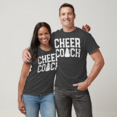 応援コーチ女男性へ性ヴィンテージチアリーダー Tシャツ (ユニセックス)