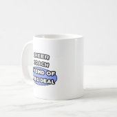 応援コーチ…大きな取引の種類 コーヒーマグカップ (正面左)