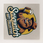 応援サスカッチアートパズル ジグソーパズル (横)