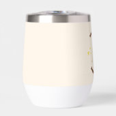 応援シャンパングラス新年のメッセージ (正面)