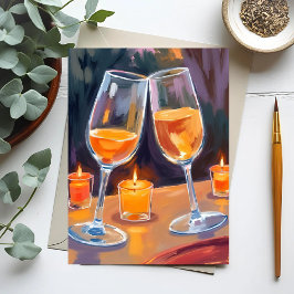 応援シャンパン | 祝賀 シーズンポストカード