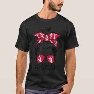 応援ジチアリーダーGigi Life messy Bun Mother Tシャツ