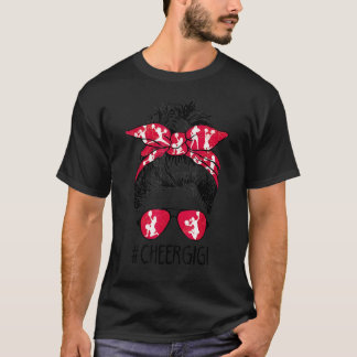 応援ジチアリーダーGigi Life messy Bun Mother Tシャツ
